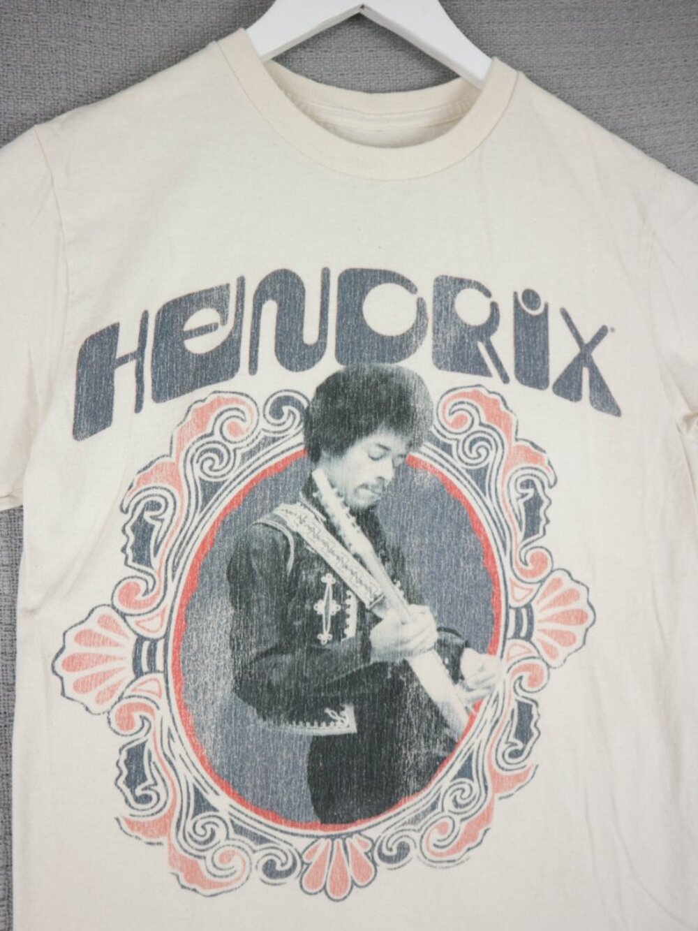 Hendrix 2023 Authentic Off White Mens Small Tee - Picture 3 of 6